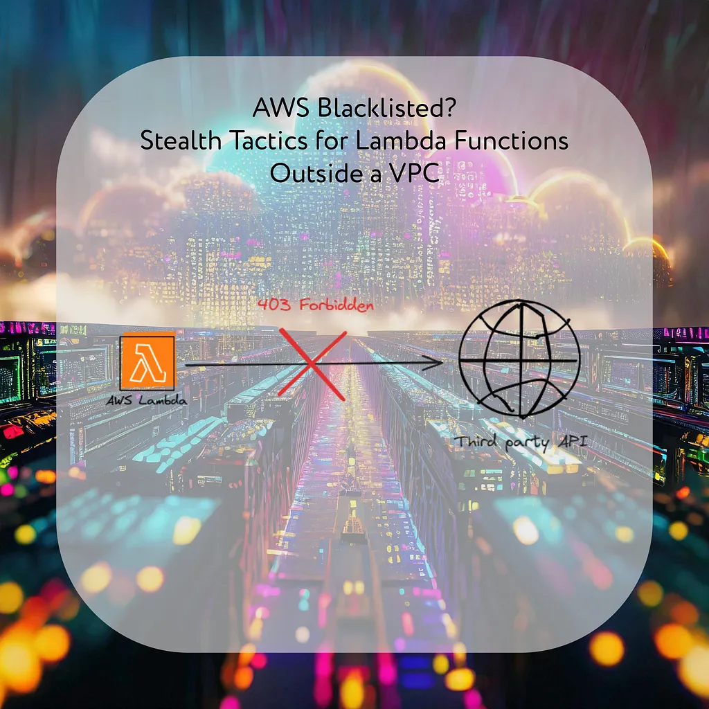 AWS Blacklisted? Stealth Tactics for Lambda Functions Outside a VPC