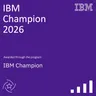IBM Champion 2026 badge