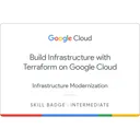 Build Infrastructure with Terraform on Google Cloud Skill Badge badge