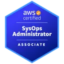 AWS Certified SysOps Administrator – Associate badge