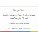 Set Up an App Dev Environment on Google Cloud Skill Badge badge